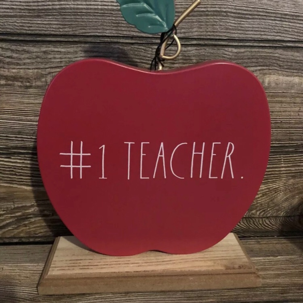 Rae Dunn NWT teacher sign
